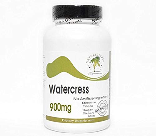 Watercress 900mg ~ 180 Capsules - No Additives ~ Naturetition Supplements