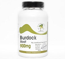 Load image into Gallery viewer, Burdock Root 900mg ~ 100 Capsules - No Additives ~ Naturetition Supplements
