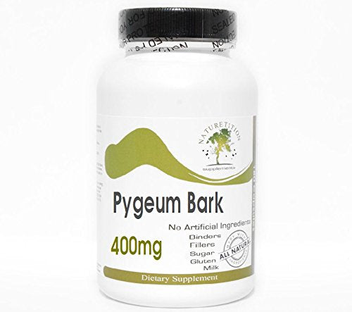Pygeum Bark 400mg ~ 240 Capsules - No Additives ~ Naturetition Supplements
