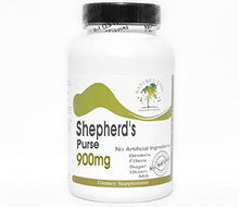 Load image into Gallery viewer, Shepherd&#39;s Purse 900mg ~ 90 Capsules - No Additives ~ Naturetition Supplements
