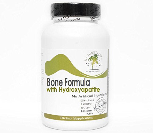 Bone Formula with Hydroxyapatite ~ 200 Capsules - No Additives ~ Naturetition Supplements