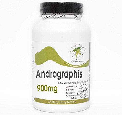 Andrographis 900mg ~ 100 Capsules - No Additives ~ Naturetition Supplements