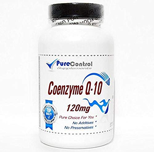 Coenzyme Q-10 120mg // 200 Capsules // Pure // by PureControl Supplements