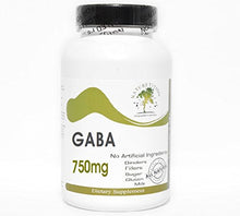 Load image into Gallery viewer, GABA 750mg ~ 200 Capsules - No Additives ~ Naturetition Supplements
