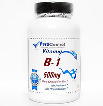 Load image into Gallery viewer, B-1 Vitamin 500mg // 200 Capsules // Pure // by PureControl Supplements
