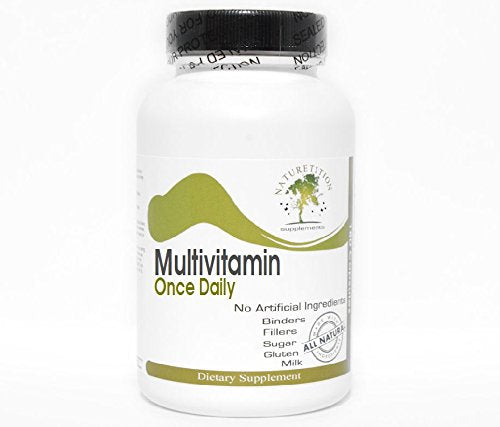 Multivitamin Once Daily ~ 100 Capsules - No Additives ~ Naturetition Supplements