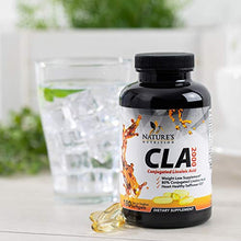 Load image into Gallery viewer, Cla 2000 mg - Extra Strength Natural Weight and Lean Muscle Support Supplement for Men and Women - Made in USA - Conjugated Linoleic Acid from Safflower Oil - Non-Stimulating, Non-GMO - 180 Softgels
