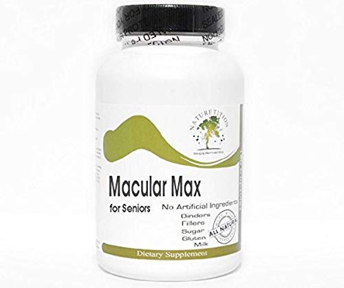 Macular Max for Seniors ~ 90 Capsules - No Additives ~ Naturetition Supplements