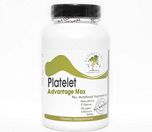 Platelet Advantage Max ~ 180 Capsules - No Additives ~ Naturetition Supplements