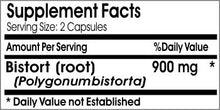 Load image into Gallery viewer, Bistort Root 900mg // 180 Capsules // Pure // by PureControl Supplements
