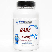 Load image into Gallery viewer, GABA 600mg // 180 Capsules // Pure // by PureControl Supplements
