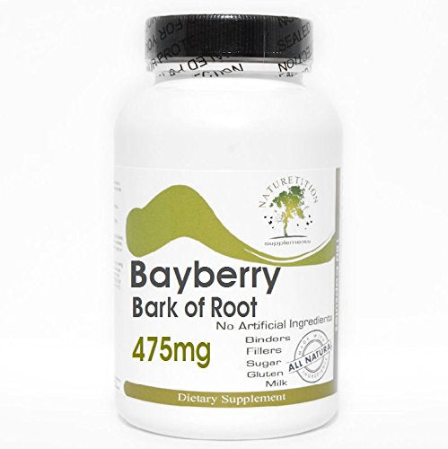 Bayberry Bark of Root 475mg ~ 100 Capsules - No Additives ~ Naturetition Supplements