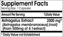 Load image into Gallery viewer, Astragalus Extract 2000mg ~ 200 Capsules - No Additives ~ Naturetition Supplements
