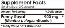 Load image into Gallery viewer, Penny Royal Pennyroyal 900mg Emulsified Dry ~ 100 Capsules - No Additives ~ Naturetition Supplements
