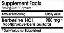 Load image into Gallery viewer, Berberine HCI 900mg ~ 90 Capsules - No Additives ~ Naturetition Supplements
