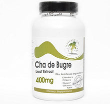 Load image into Gallery viewer, Cha de Bugre Leaf Extract 400mg ~ 90 Capsules - No Additives ~ Naturetition Supplements
