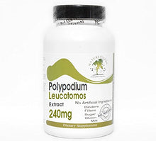 Load image into Gallery viewer, Polypodium Leucotomos Extract 240mg ~ 100 Capsules - No Additives ~ Naturetition Supplements
