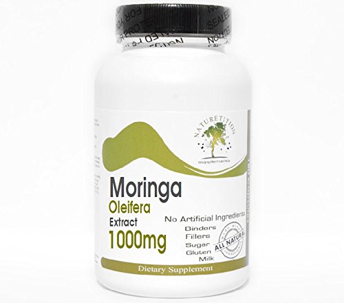 Moringa Oleifera Extract 1000mg ~ 90 Capsules - No Additives ~ Naturetition Supplements