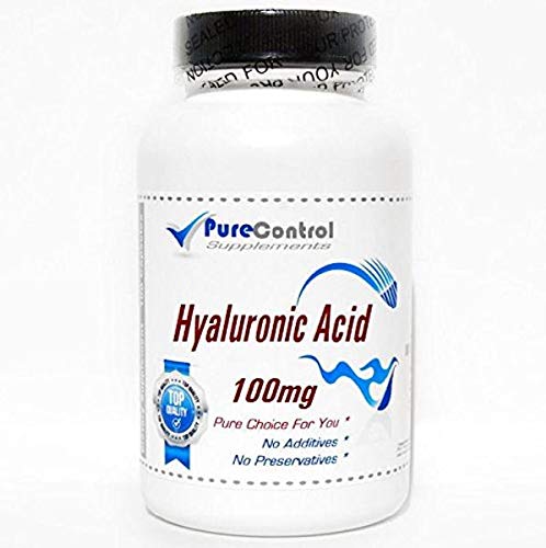 Hyaluronic Acid 100mg // 90 Capsules // Pure // by PureControl Supplements