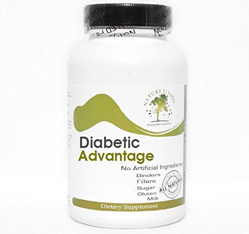 Diabetic Advantage ~ 90 Capsules - No Additives ~ Naturetition Supplements