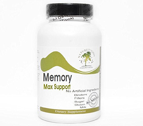 Memory Max Support ~ 90 Capsules - No Additives ~ Naturetition Supplements