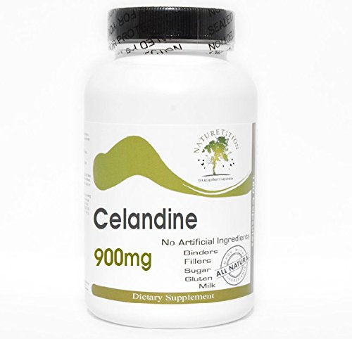 Celandine 900mg ~ 180 Capsules - No Additives ~ Naturetition Supplements
