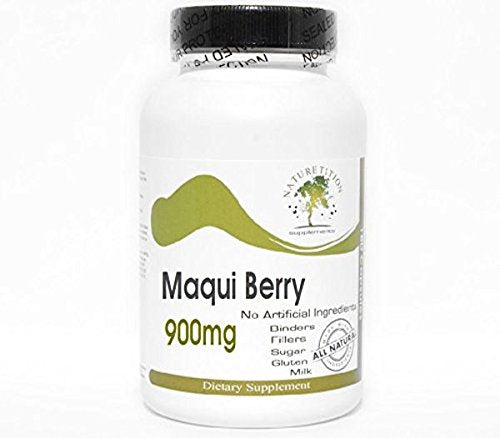 Maqui Berry 900mg ~ 90 Capsules - No Additives ~ Naturetition Supplements