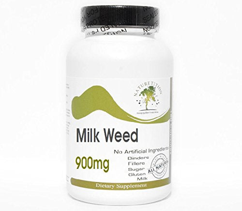 Milk Weed 900mg ~ 200 Capsules - No Additives ~ Naturetition Supplements