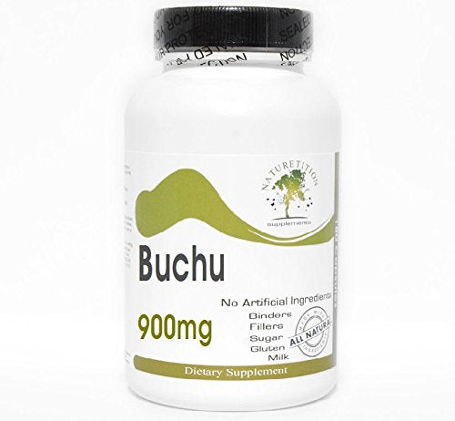 Buchu 900mg ~ 90 Capsules - No Additives ~ Naturetition Supplements