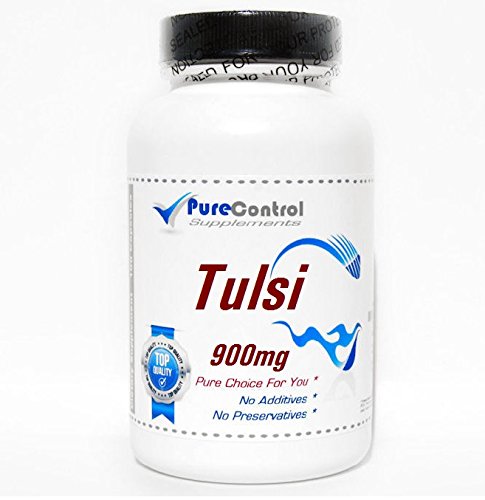 Tulsi 900mg // 180 Capsules // Pure // by PureControl Supplements