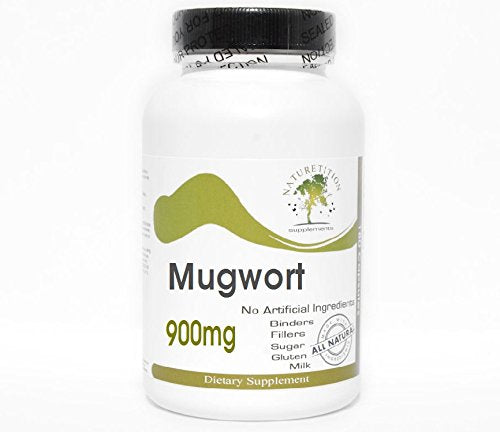 ZJRLY Mugwort 900mg ~ 180 Capsules - No Additives ~ Naturetition Supplements