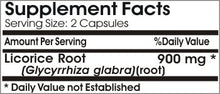 Load image into Gallery viewer, Licorice Root 900mg // 120 Capsules // Pure // by PureControl Supplements
