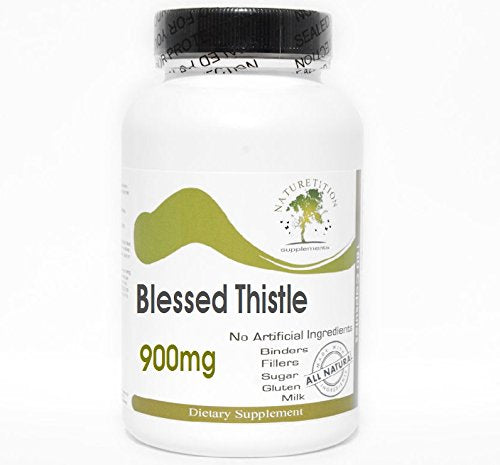 Blessed Thistle 900mg ~ 100 Capsules - No Additives ~ Naturetition Supplements