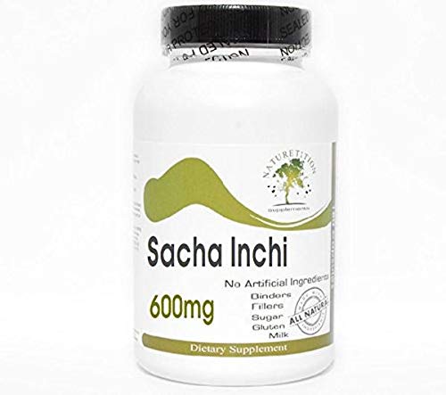 Sacha Inchi 600mg ~ 200 Capsules - No Additives ~ Naturetition Supplements