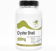 Load image into Gallery viewer, Oyster Shell 500mg ~ 100 Capsules - No Additives ~ Naturetition Supplements
