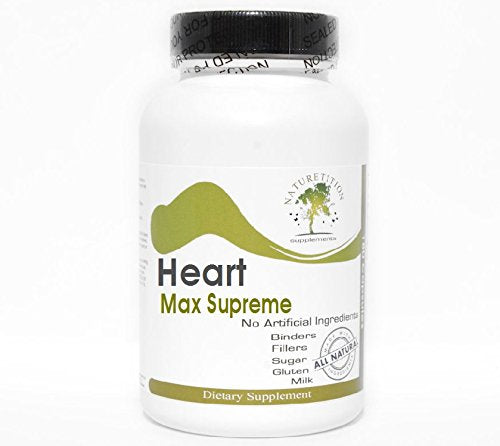 Heart Max Supreme ~ 180 Capsules - No Additives ~ Naturetition Supplements