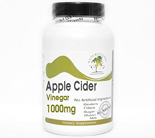 Apple Cider Vinegar 1000mg ~ 200 Capsules - No Additives ~ Naturetition Supplements