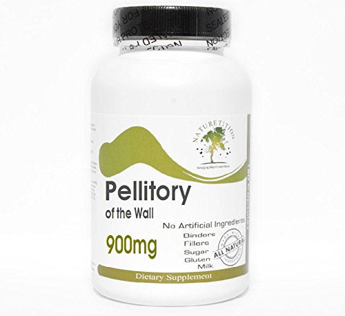 Pellitory of The Wall 900mg ~ 180 Capsules - No Additives ~ Naturetition Supplements
