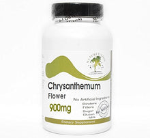 Load image into Gallery viewer, Chrysanthemum Flower 900mg ~ 200 Capsules - No Additives ~ Naturetition Supplements
