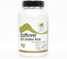Load image into Gallery viewer, Safflower Oil Linoleic Acid 6g ~ 200 Capsules - No Additives ~ Naturetition Supplements
