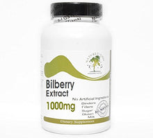 Load image into Gallery viewer, Bilberry Extract 1000mg ~ 100 Capsules - No Additives ~ Naturetition Supplements
