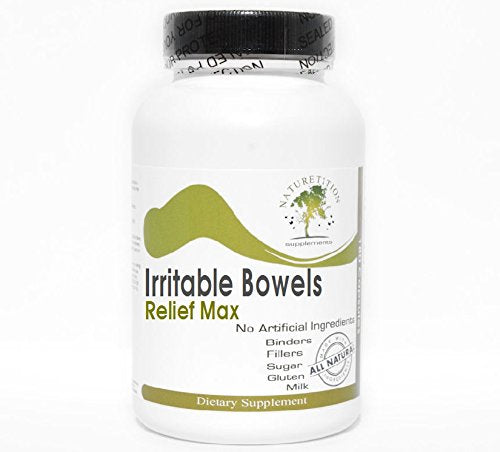 Irritable Bowels Relief Max ~ 180 Capsules - No Additives ~ Naturetition Supplements