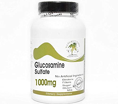 Glucosamine Sulfate 1000mg ~ 100 Capsules - No Additives ~ Naturetition Supplements