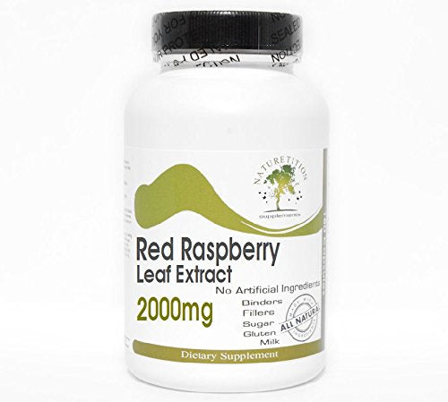 Red Raspberry Leaf Extract 2000mg ~ 120 Capsules - No Additives ~ Naturetition Supplements
