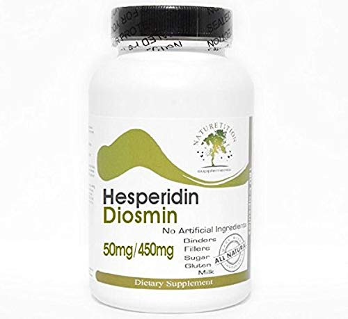 Hesperidin 50mg Diosmin 450mg ~ 90 Capsules - No Additives ~ Naturetition Supplements