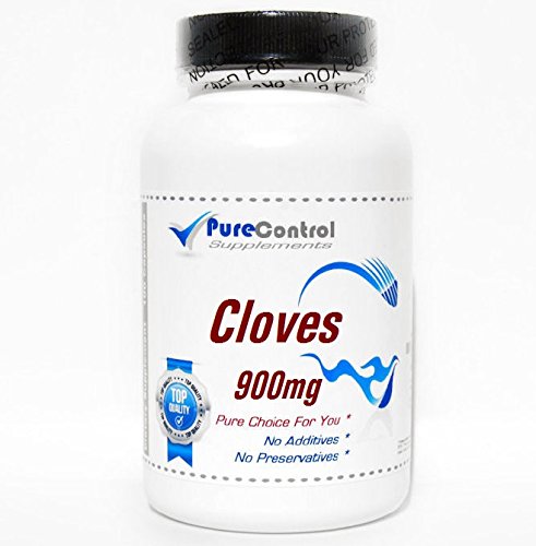 Cloves 900mg // 180 Capsules // Pure // by PureControl Supplements