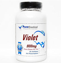 Load image into Gallery viewer, Violet 900mg // 180 Capsules // Pure // by PureControl Supplements
