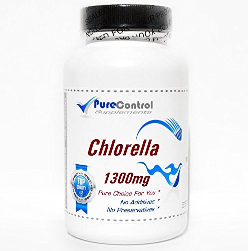 Chlorella 1300mg Algae // 180 Capsules // Pure // by PureControl Supplements