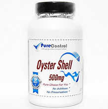 Load image into Gallery viewer, Oyster Shell 500mg // 100 Capsules // Pure // by PureControl Supplements
