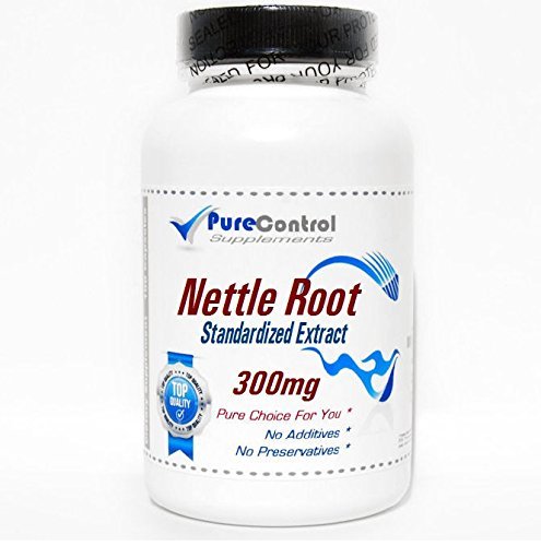 Nettle Root Standardized Extract 300mg // 100 Capsules // Pure // by PureControl Supplements by PureControl Supplements